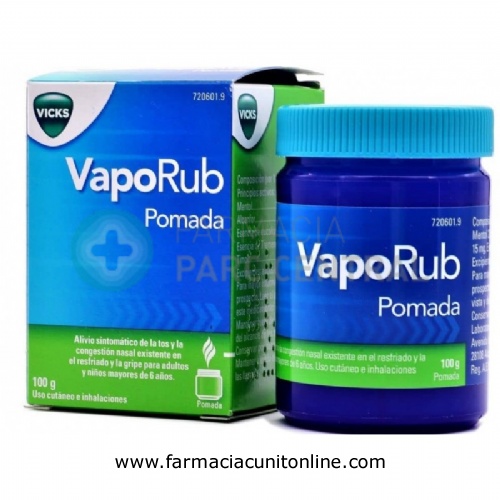 VAPORUB POMADA,1 frasco de 100 g
