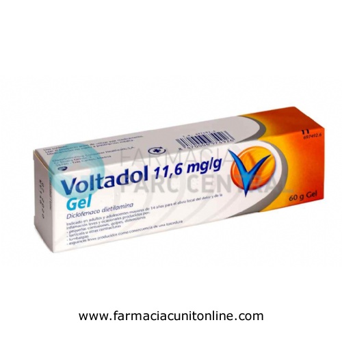 VOLTADOL 11,6 mg/g GEL,1 tubo de 75 g