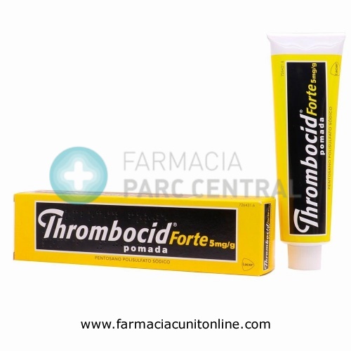 THROMBOCID FORTE 5 mg/g POMADA,1 tubo de 100 g