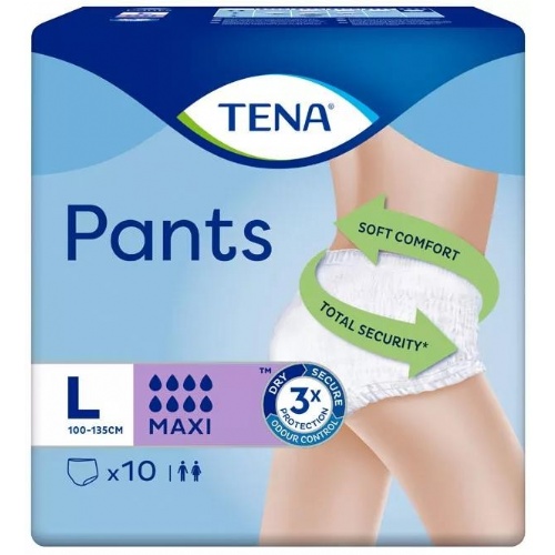 Tena pants maxi t- gde 10 u absorb inc orina