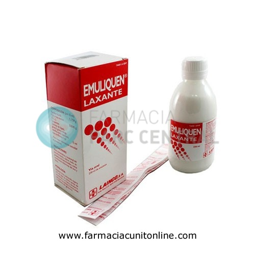EMULIQUEN LAXANTE 478,26 mg/ml + 0,3 mg/ml EMULSION ORAL , 1 frasco de 230 ml