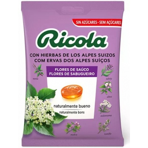 Ricola bolsa flores de sauco 70g