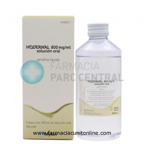 HODERNAL 800 mg/ml SOLUCION ORAL , 1 frasco de 300 ml