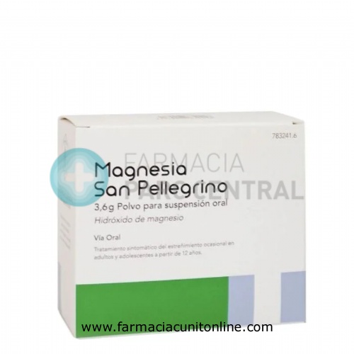 MAGNESIA SAN PELLEGRINO 3,6 g POLVO PARA SUSPENSION ORAL , 20 sobres