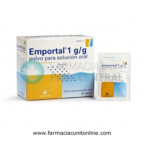EMPORTAL 10 g  POLVO PARA SOLUCION ORAL , 20 sobres