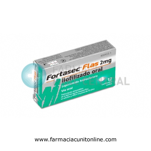 FORTASEC FLAS 2 mg LIOFILIZADO ORAL , 12 liofilizados