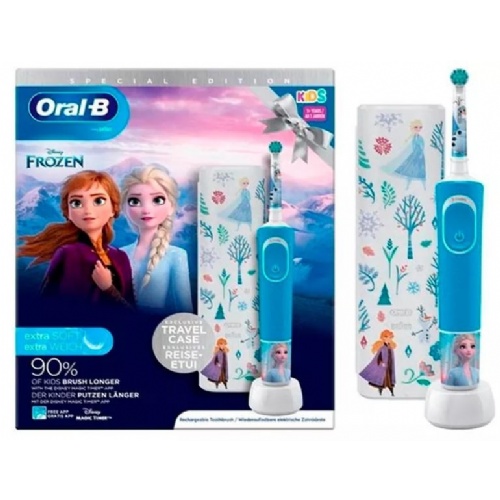 Cepillo dental electrico recargable infantil - pro kids 3+ frozen + tc (1 unidad)