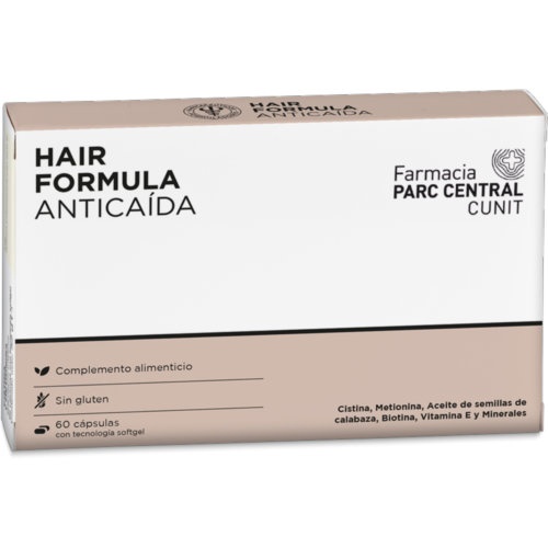 Fpc hair formula anticaida cistina y metionina 120caps