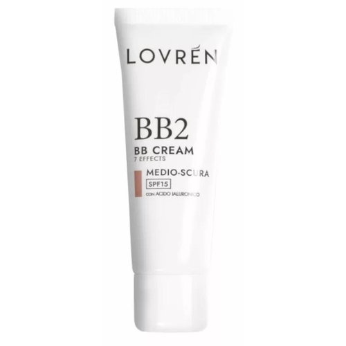 Lovren bb2 bb cream 7 efectos medio-oscura