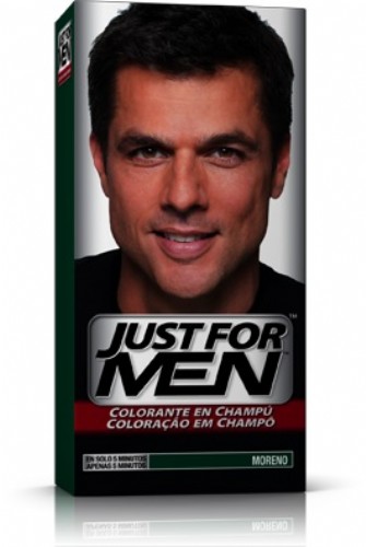 JUST FOR MEN - CHAMPU COLORANTE (66 CC MORENO)
