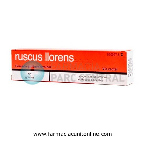 RUSCUS LLORENS POMADA RECTAL , 1 tubo de 30 g