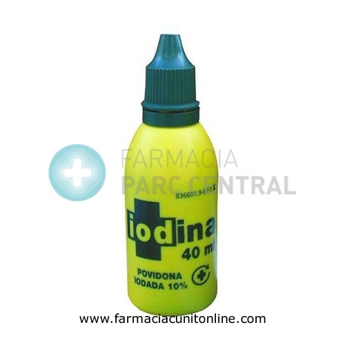 IODINA SOLUCION, 1 frasco de 40 ml