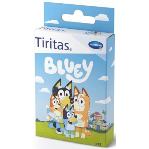 Tiritas bluey aposito adhesivo 12 unidades 3 tamaños - aposito adhesivo