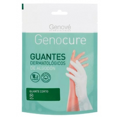 Guantes de algodon - genocure (dermatologico talla m)
