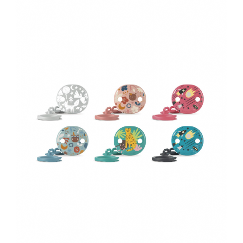 Broche con cadena - suavinex (decorado)