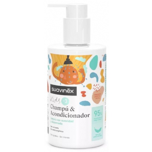 Suavinex kids champu & acondicionador (1 botella 300 ml)