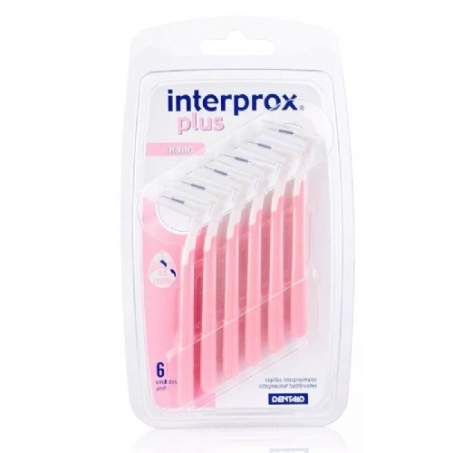 CEPILLO ESPACIO INTERPROXIMAL - INTERPROX PLUS (NANO 6 U)