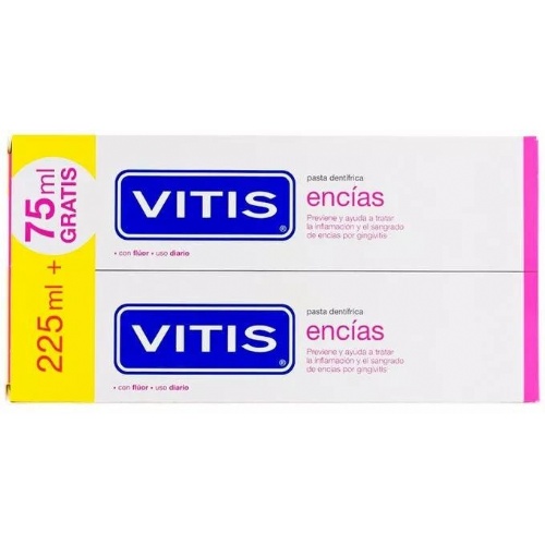 Vitis encias pasta dentifrica + colutorio (2 envases 150 ml + 1 envase 30 ml)