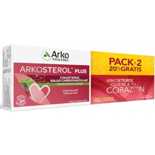 Arkosterol plus  2 envases 30 capsulas