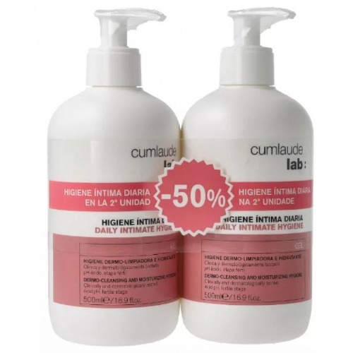 Cumlaude duplo higiene int diaria 2x500ml (ci )