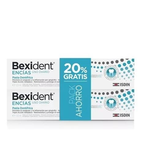 Bexident duplo encias pasta triclo 2x125ml (ci)