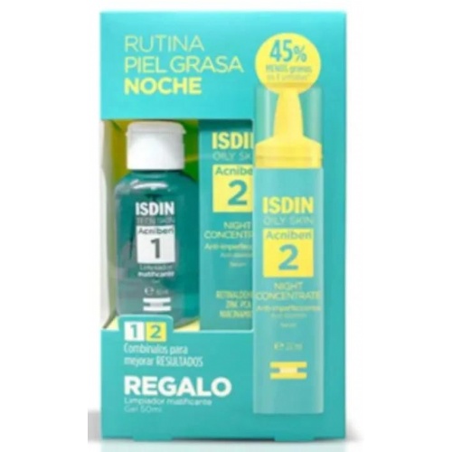 Isdin teen skin acniben night concentrate anti-imperfecciones serum (1 envase 27 ml)