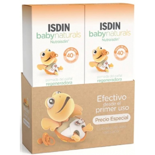 Isdin baby naturals duplo pomada pañal