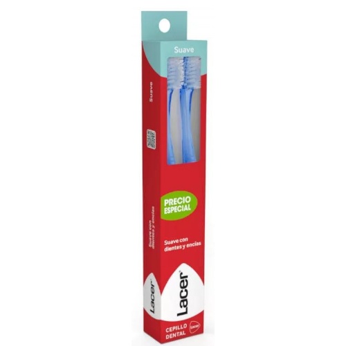 Cepillo dental adulto - lacer (2 unidades suave duplo)