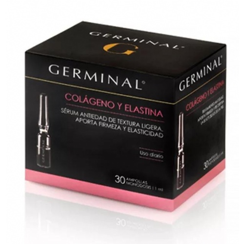 Germinal colageno y elastina  30 ampollas 1 ml