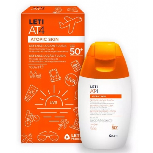 Letiat4 defense locion fluida spf 50+  1 envase 100 ml