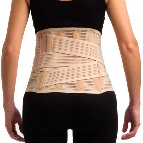 Faja lumbosacra semirrigida doble tensor en cruce lumbar - primspine care+ ref. prs620bgs (1 unidad 