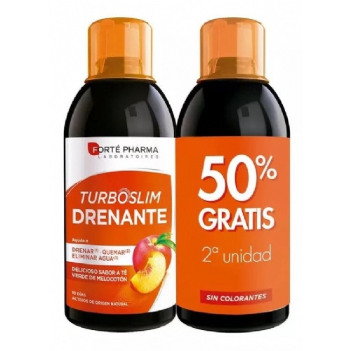 Turboslim duplo drenante meloc 2x500ml (ci)