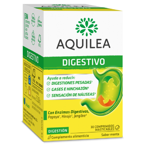 Aquilea digestivo  30 comprimidos masticables