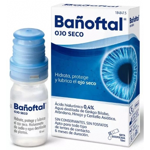 Bañoftal multidosis ojo seco 0.4% (1 envase 10 ml)