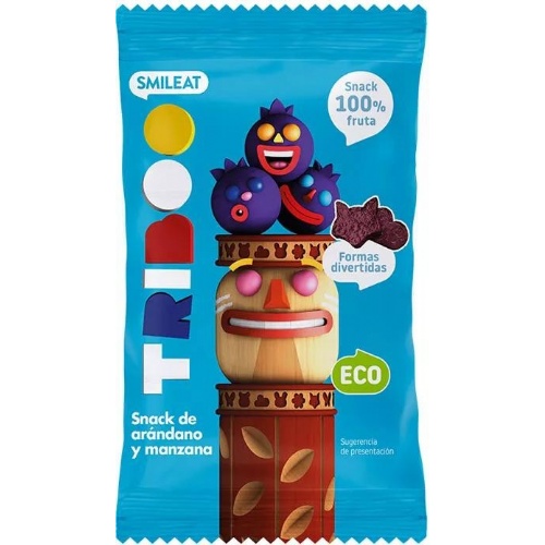 Smileat snack  1 bolsa 25 g sabor arandano y manzana