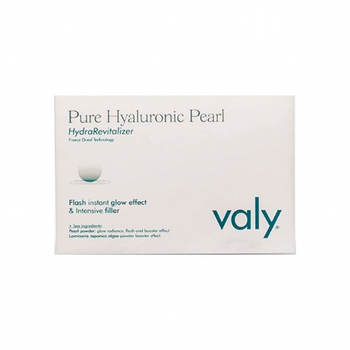Valy pure hyaluronic pearl hydrarevitalizer serum facial (10 perlas + 10 activadores)