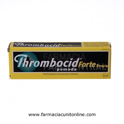 THROMBOCID FORTE 5 mg/g POMADA , 1 tubo de 60 g