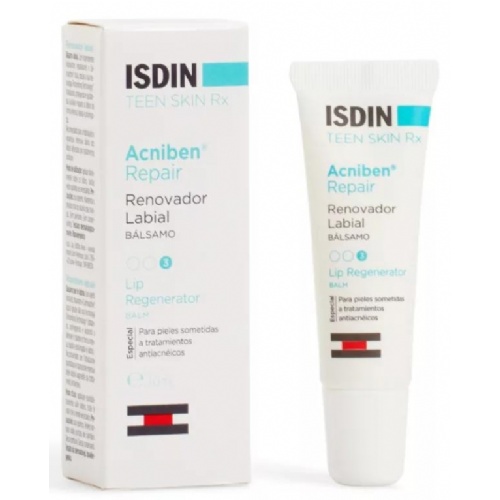 Isdin teen skin rx acniben repair renovador labial  1 envase 10 ml - isdin teen skin rx