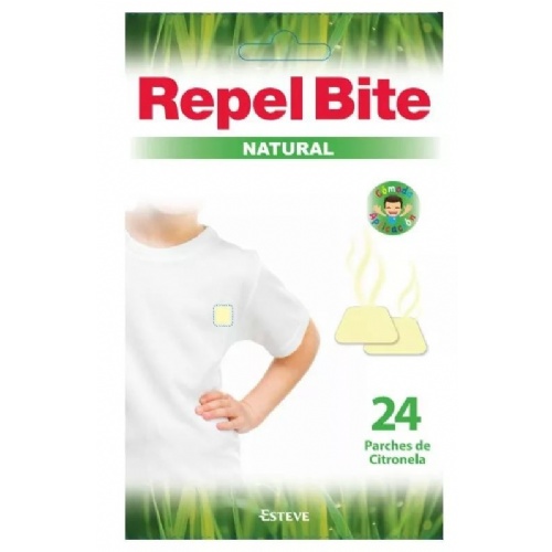 Repel bite natural parches ropa con citronella (24 aplicaciones)