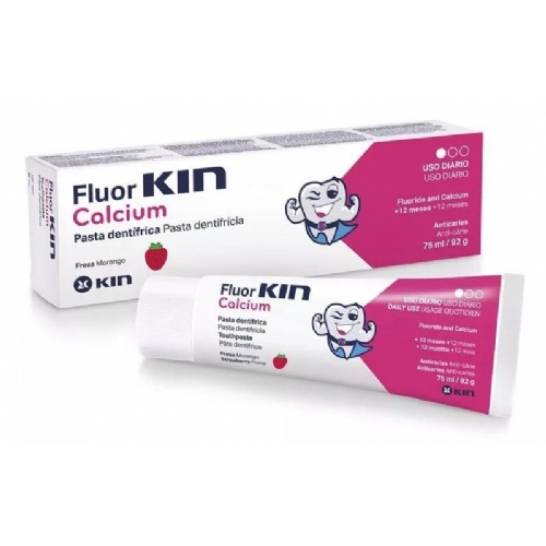 Fluor kin calcio pasta dentifrica (1 tubo 75 ml)