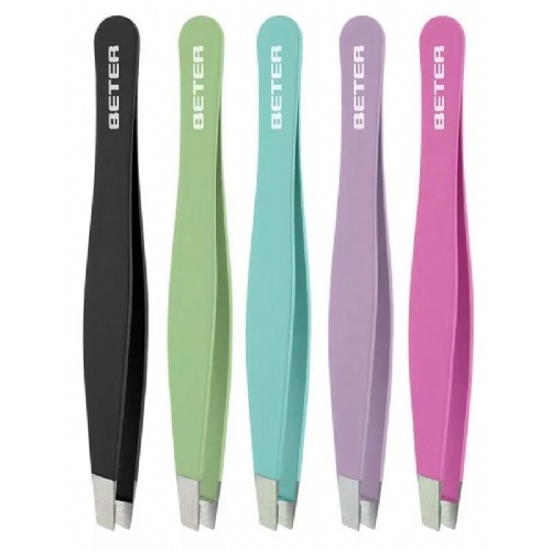Pinzas depilar - beter soft touch (punta oblicua 9.3 cm)