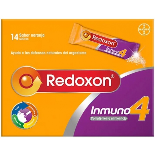 Redoxon inmuno 4 (14 sobres 1,7 g sabor naranja)