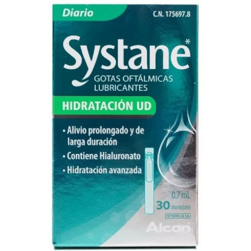 Systane hidratacion ud - gotas oftalmicas lubricantes (30 viales monodosis 0,7 ml)