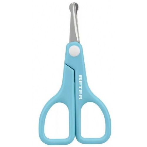 Tijera bebe - beter (mango plastico 9,2 cm 1 unidad)