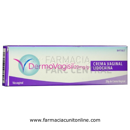 DERMOVAGISIL 20mg/g CREMA VAGINAL , 1 tubo de 20 g