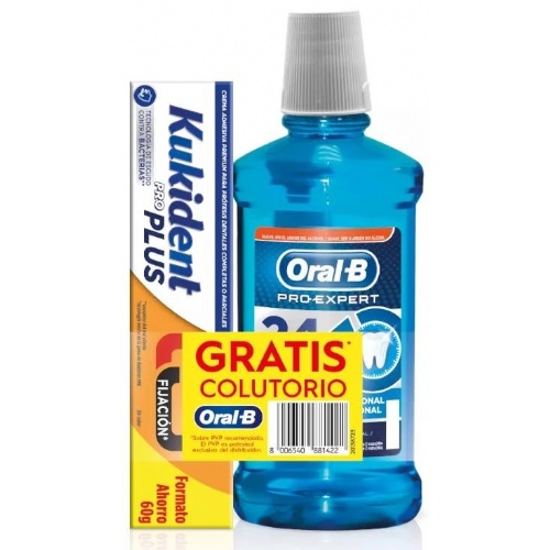 Kukident pro plus firmeza al masticar  1 envase 60 g sabor neutro