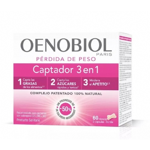 Oenobiol captador 3 en 1 (60 capsulas)
