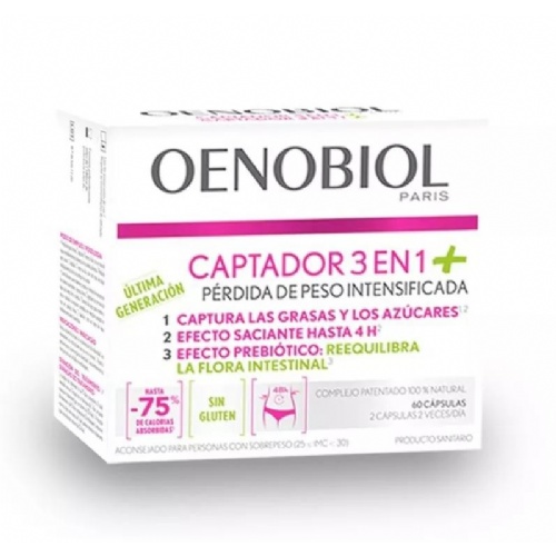 Oenobiol captador 3 en 1+ (60 capsulas)