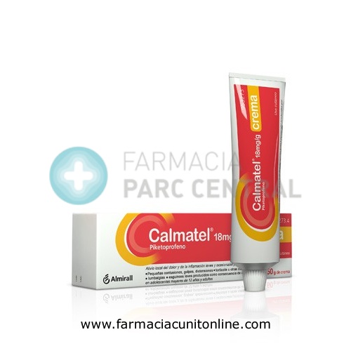 CALMATEL 18 mg/g CREMA , 1 tubo de 60 g