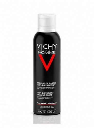 VICHY HOMME ESPUMA DE AFEITAR PIEL SENSIBLE (200 ML AEROSOL)